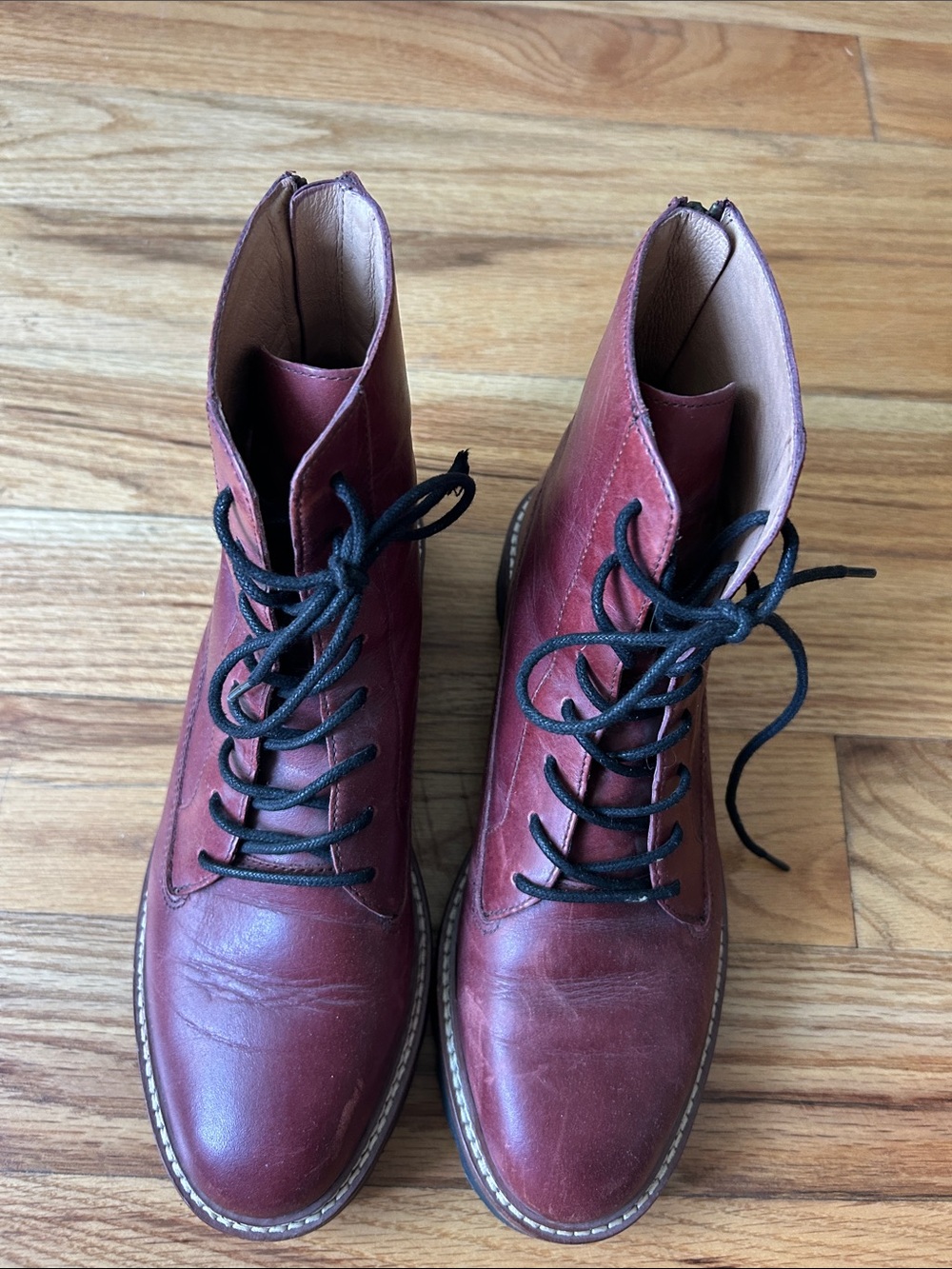 Madewell Citywalk Lugsole Lace up boot
